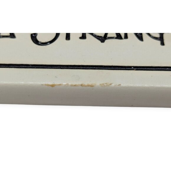 Spooner Creek Real Art Etched in Clay Michael Macone Welcome Hanging Plaque 8" - Picture 5 of 12